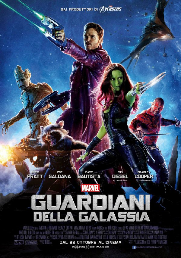 Guardiani della Galassia Poster 70x100 Marvel