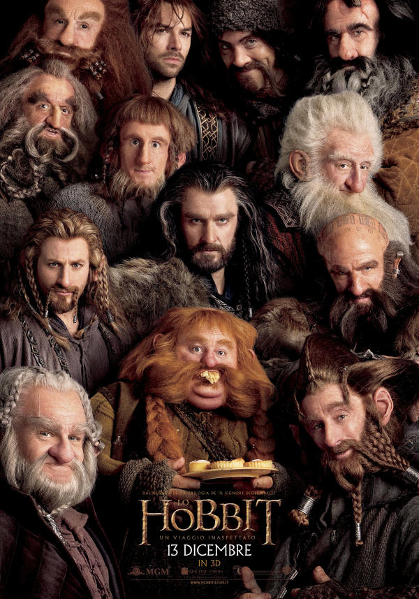 LO HOBBIT Poster Italiano