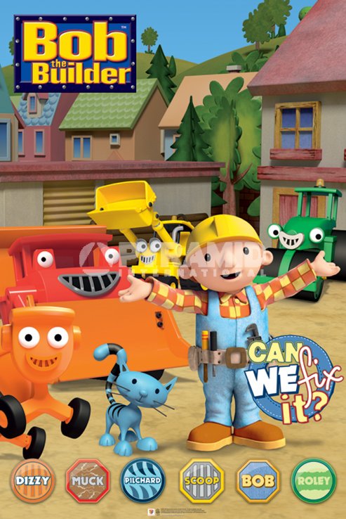 Poster Cartoni Bob Aggiustatutto The Builder