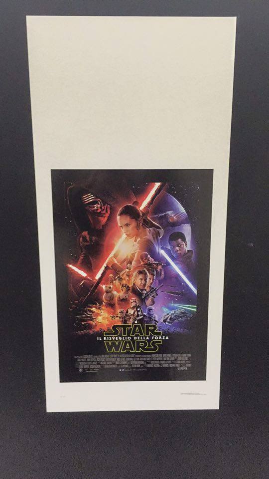 Star Wars Il risveglio della forza Locandina 33x70