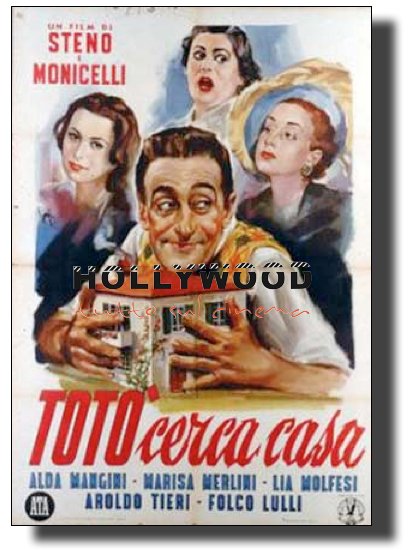 TOTO CERCA CASA Monicelli POSTER 70x100 Non Piegato!