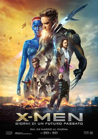 X-MEN Giorni di un Futuro Passato locandina 33x70