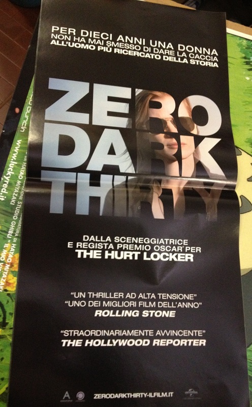 Zero Dark Thirty di K. Bigelow Locandina Origin.33x70