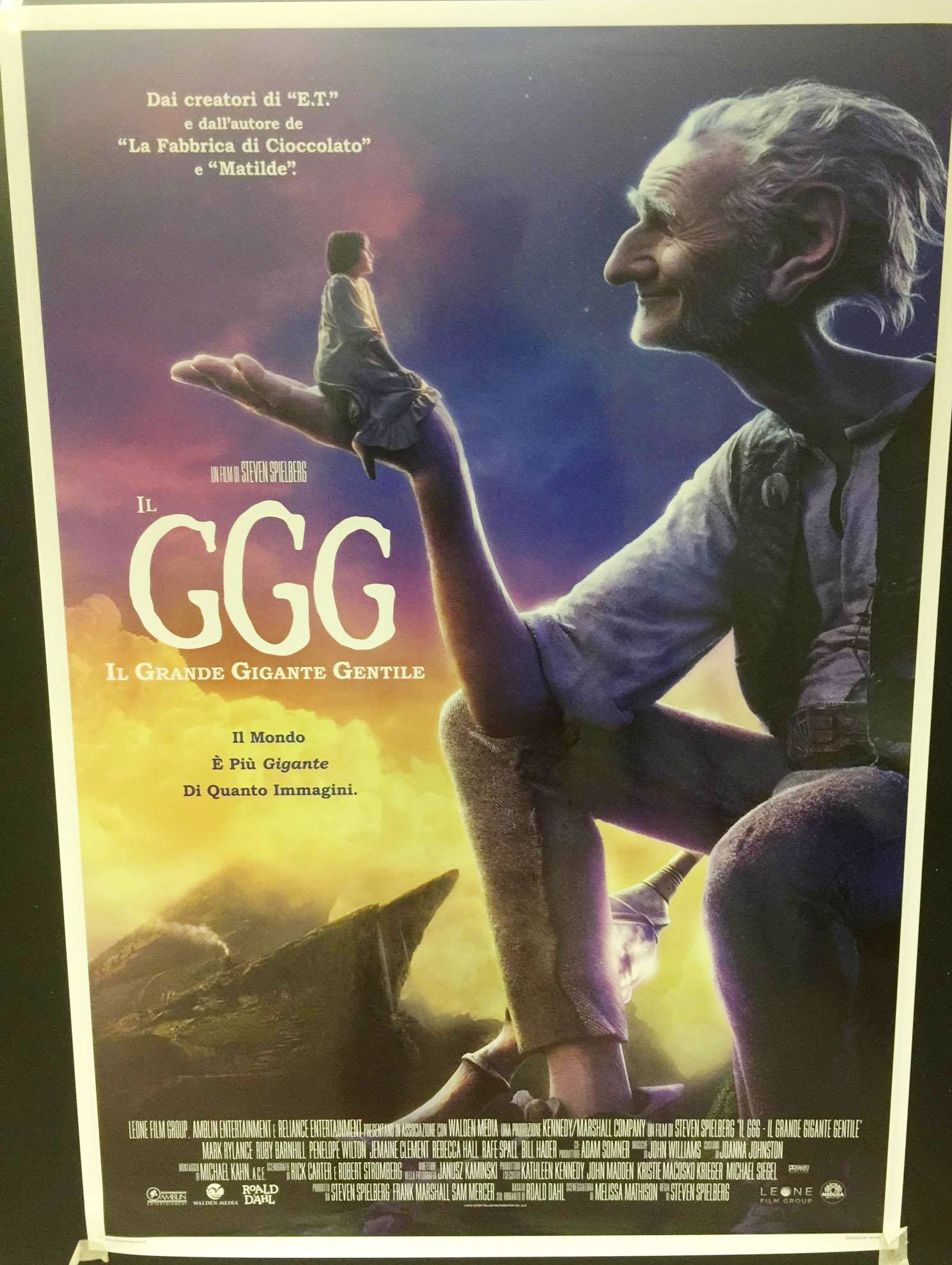 Il Grande Gigante Gentile di S.Spielberg Poster 70×100