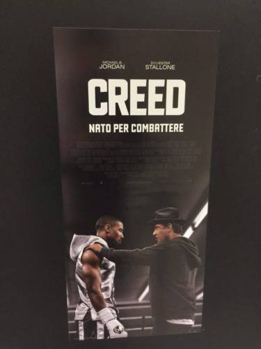Creed Stallone locandina cm. 33×70