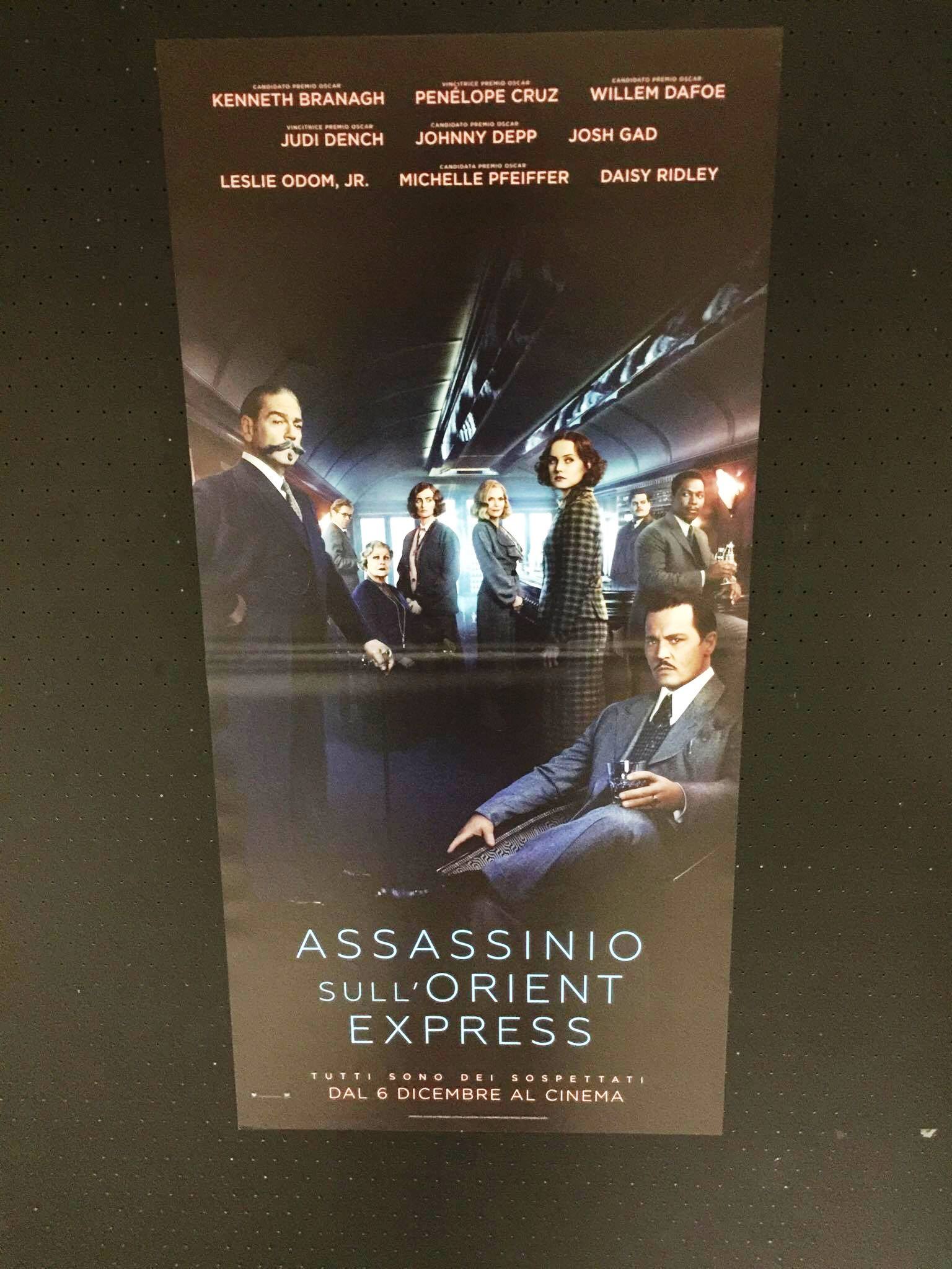 Assassinio sull'Orient Express (2017) Locandina originale 33x70