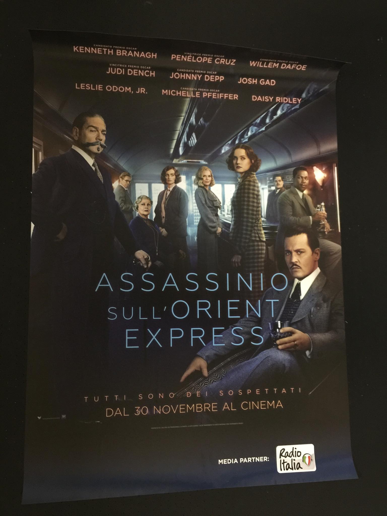 Assassinio sull'Orient Express (2017) Poster 70x100