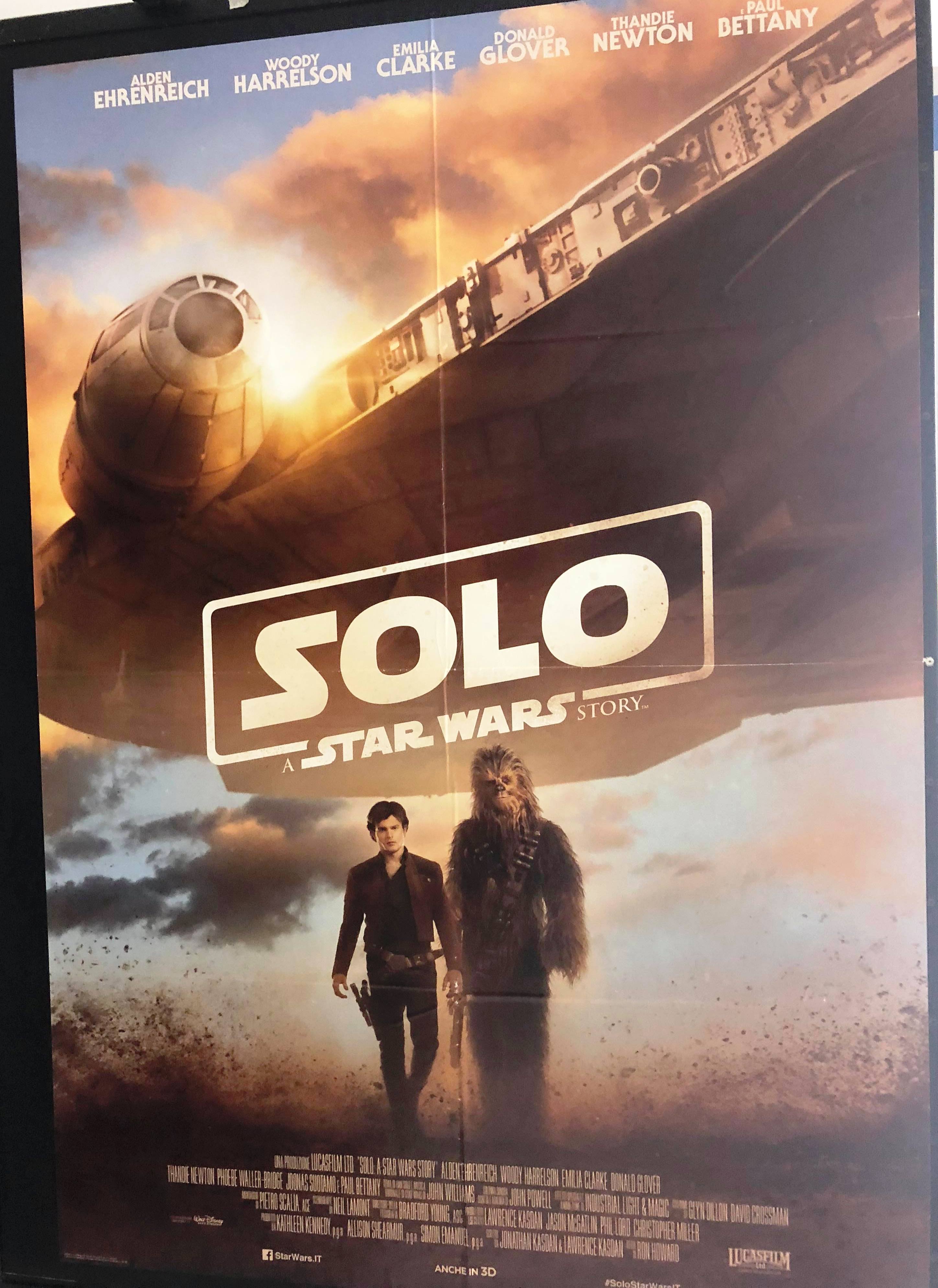 SOLO a Star Wars Story (2018) Poster maxi CINEMA 100X140