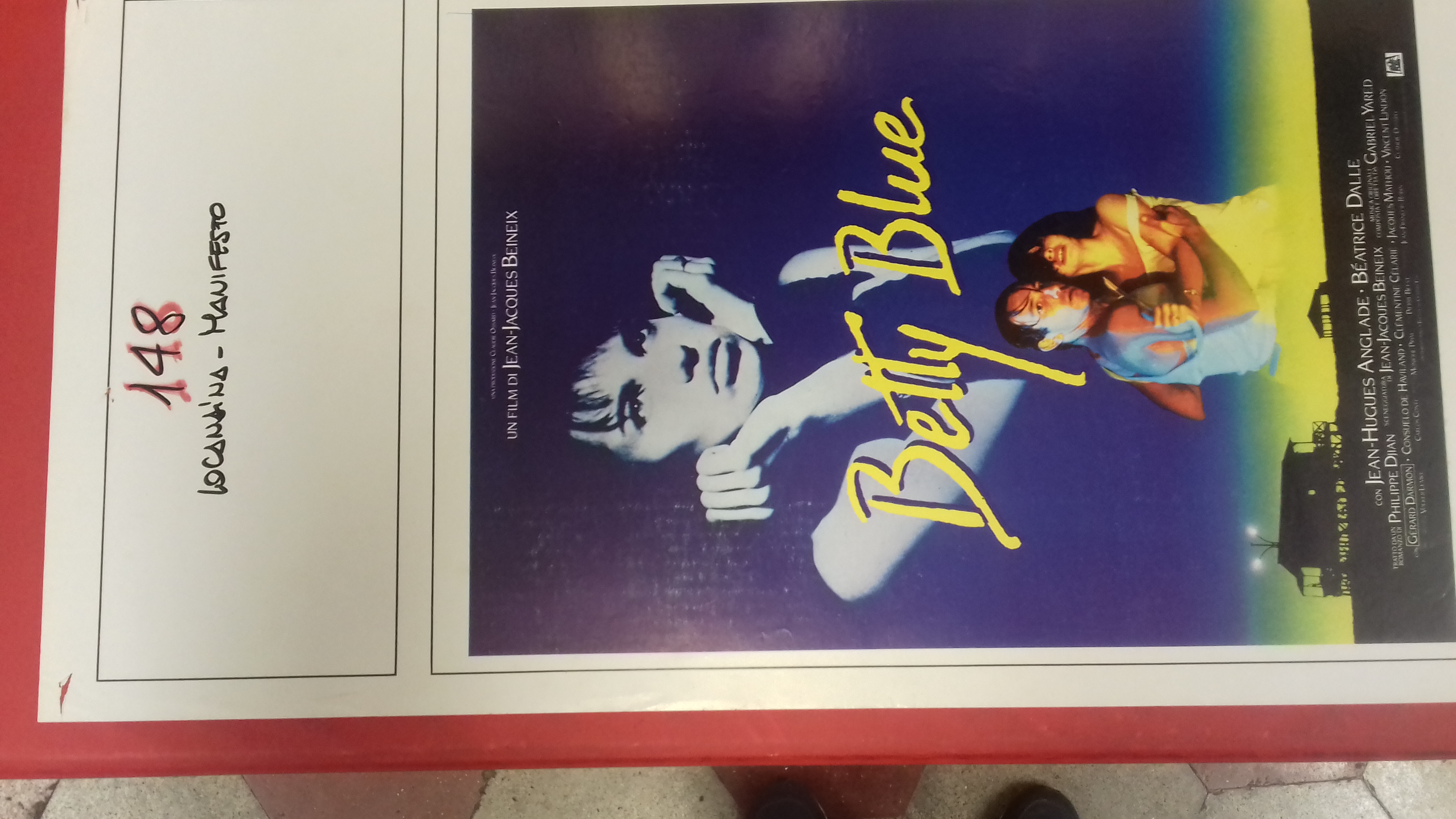 Betty Blue 1986 locandina cinema 35x70
