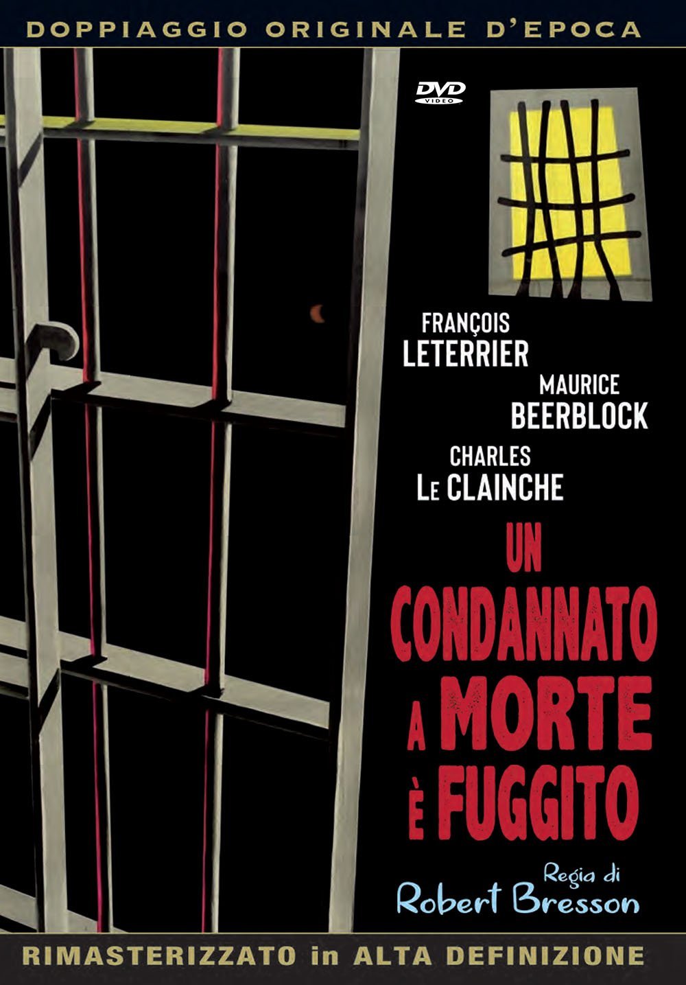 Un condannato a morte è fuggito (Dvd) di R.Bresson