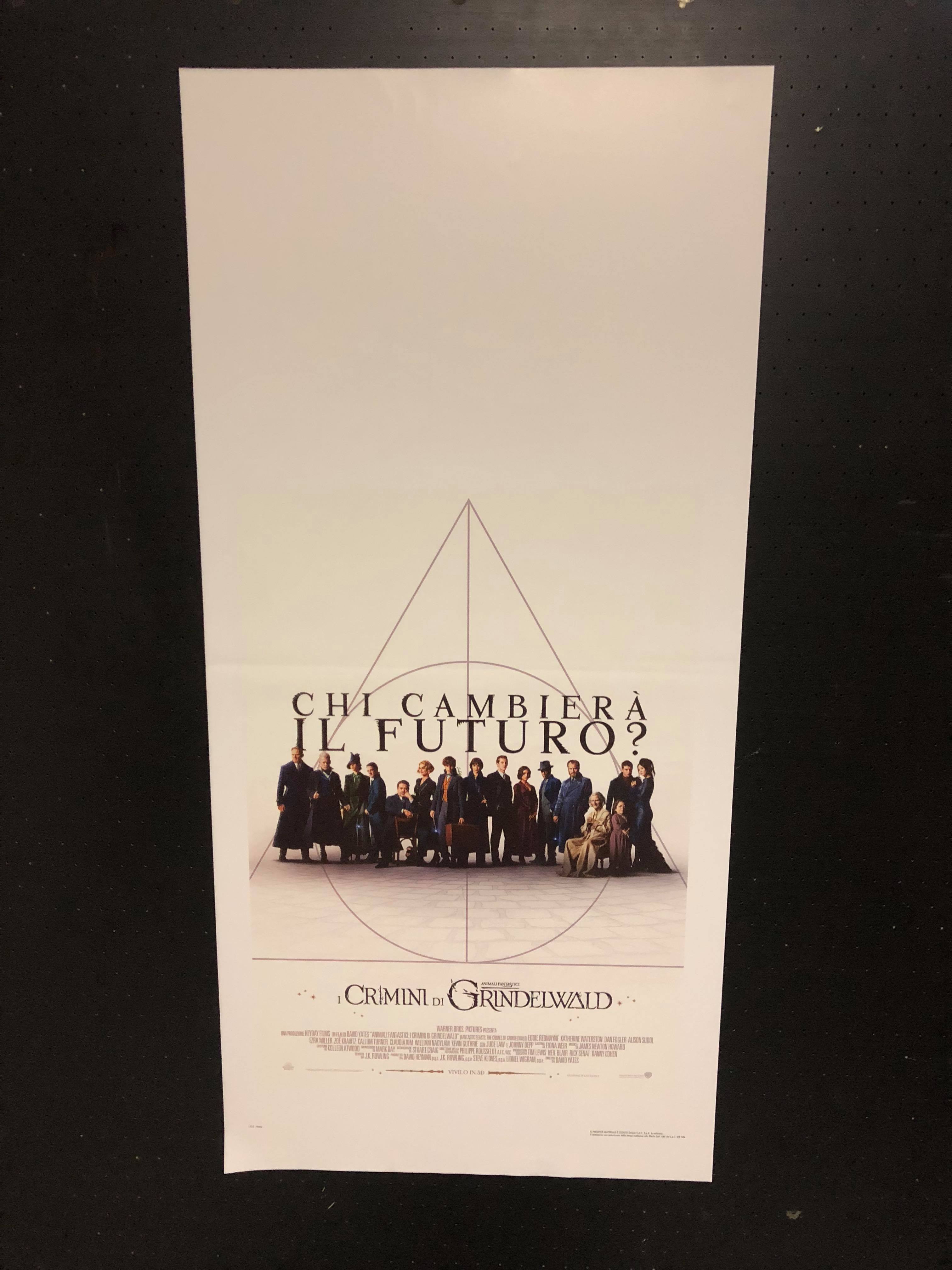 Animali Fantastici I Crimini di Grindelwald – Locandina 33X70