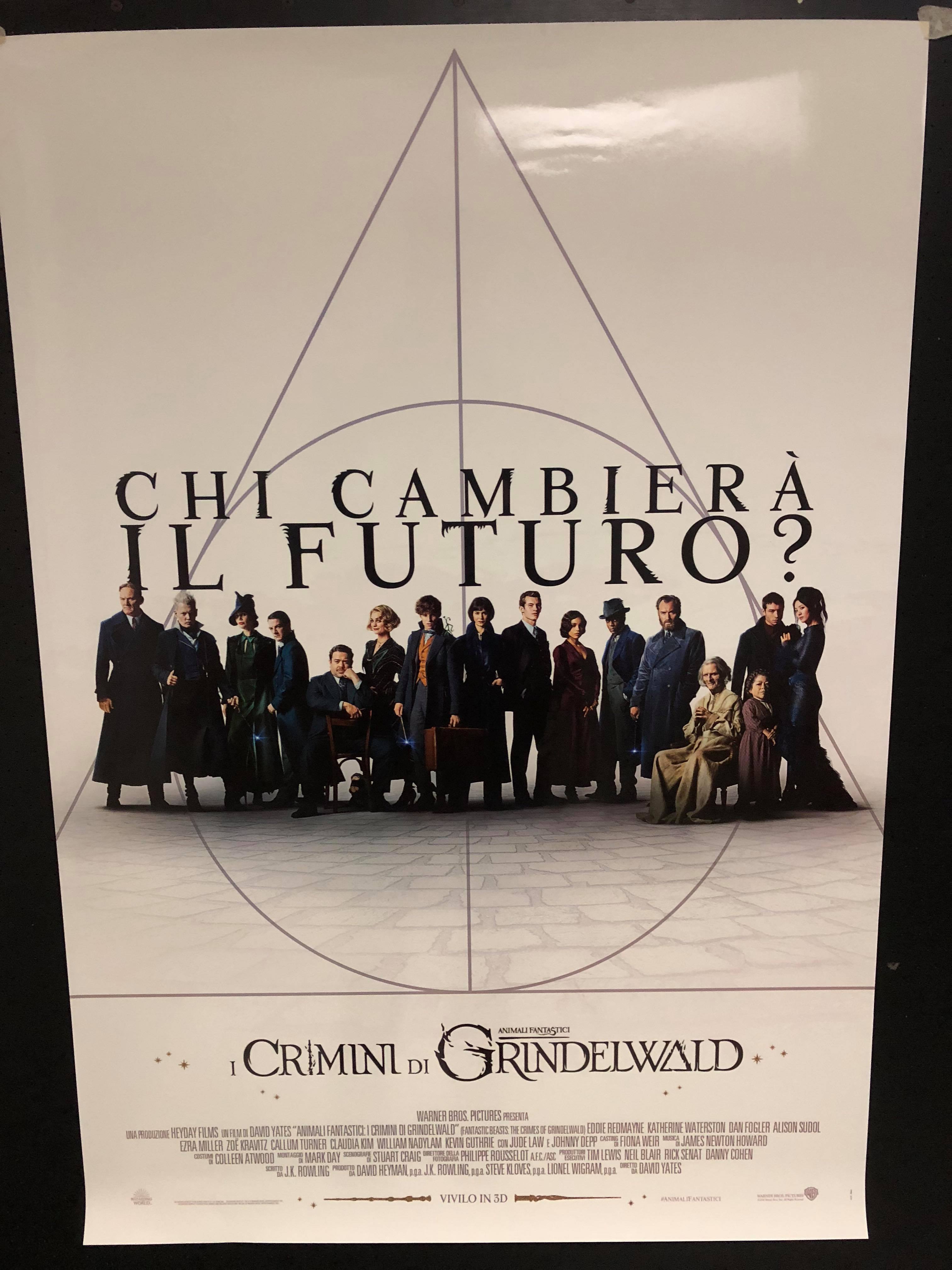 Animali Fantastici I Crimini di Grindelwald (2018) Poster 70x100