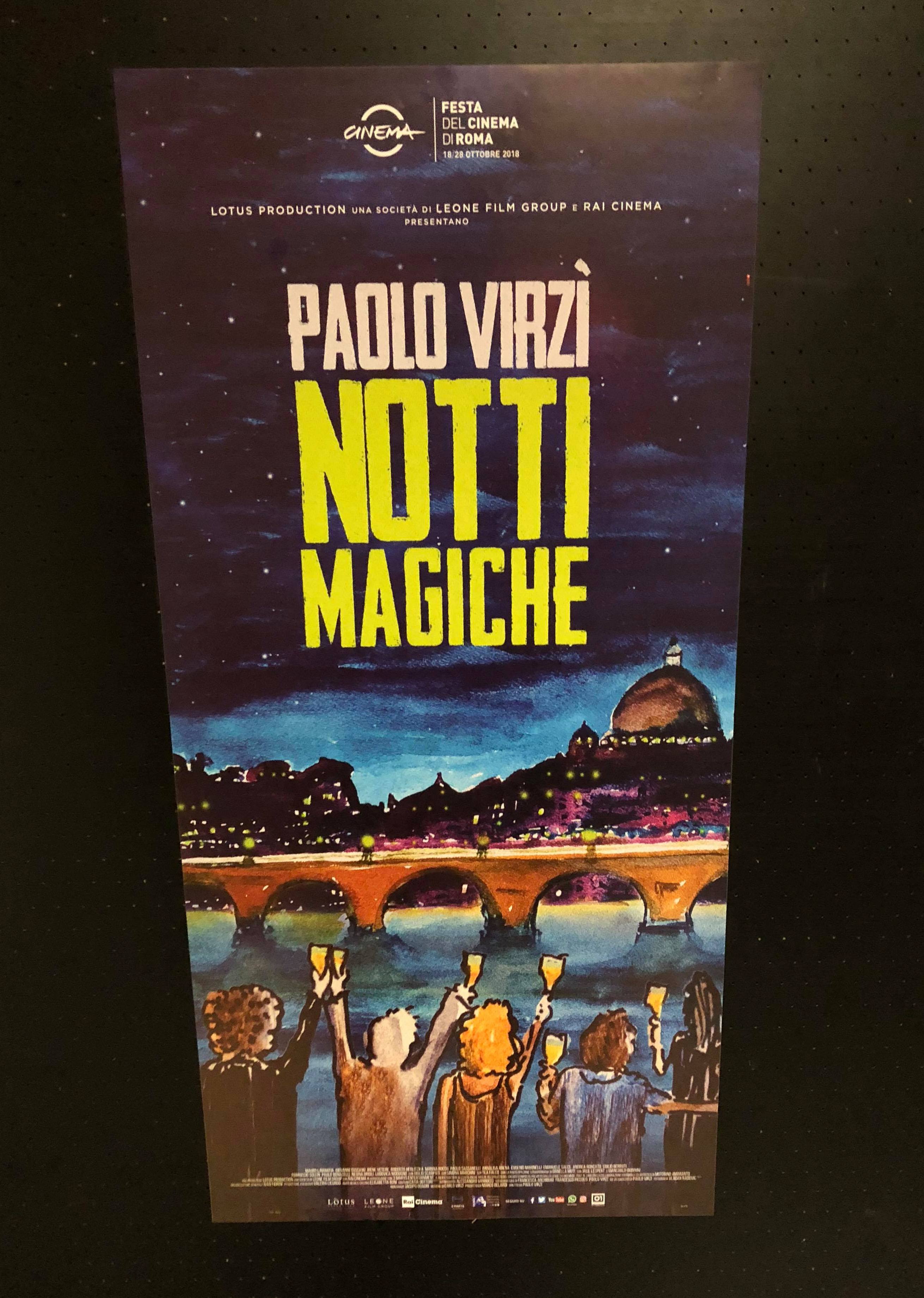 Notti magiche – Locandina Originale cm.33X70