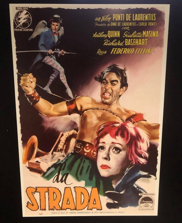 LA STRADA F.Fellini POSTER 70×100 Non Piegato!