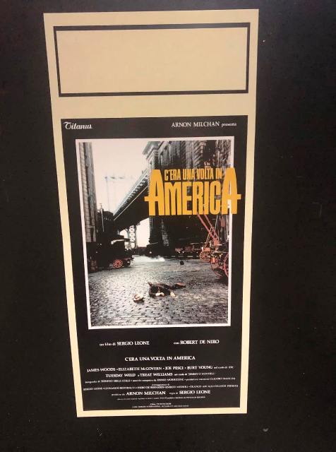 C’era una volta in America loc.33×70 digitale tiratura limitata