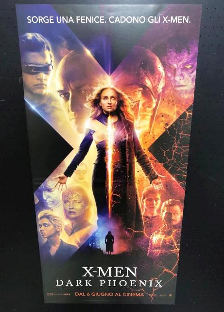 X-Men Dark Phoenix (2019) Locandina originale 33x70
