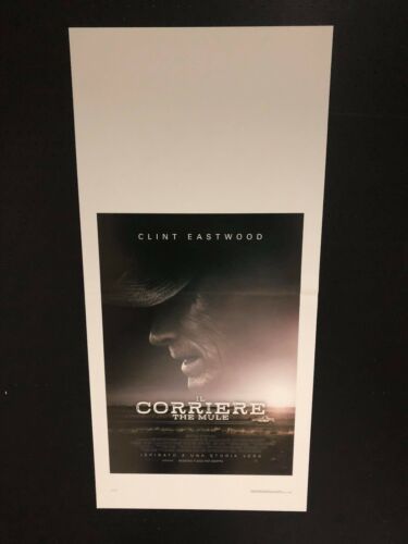 Il Corriere - The Mule (2019) Locandina originale 33x70