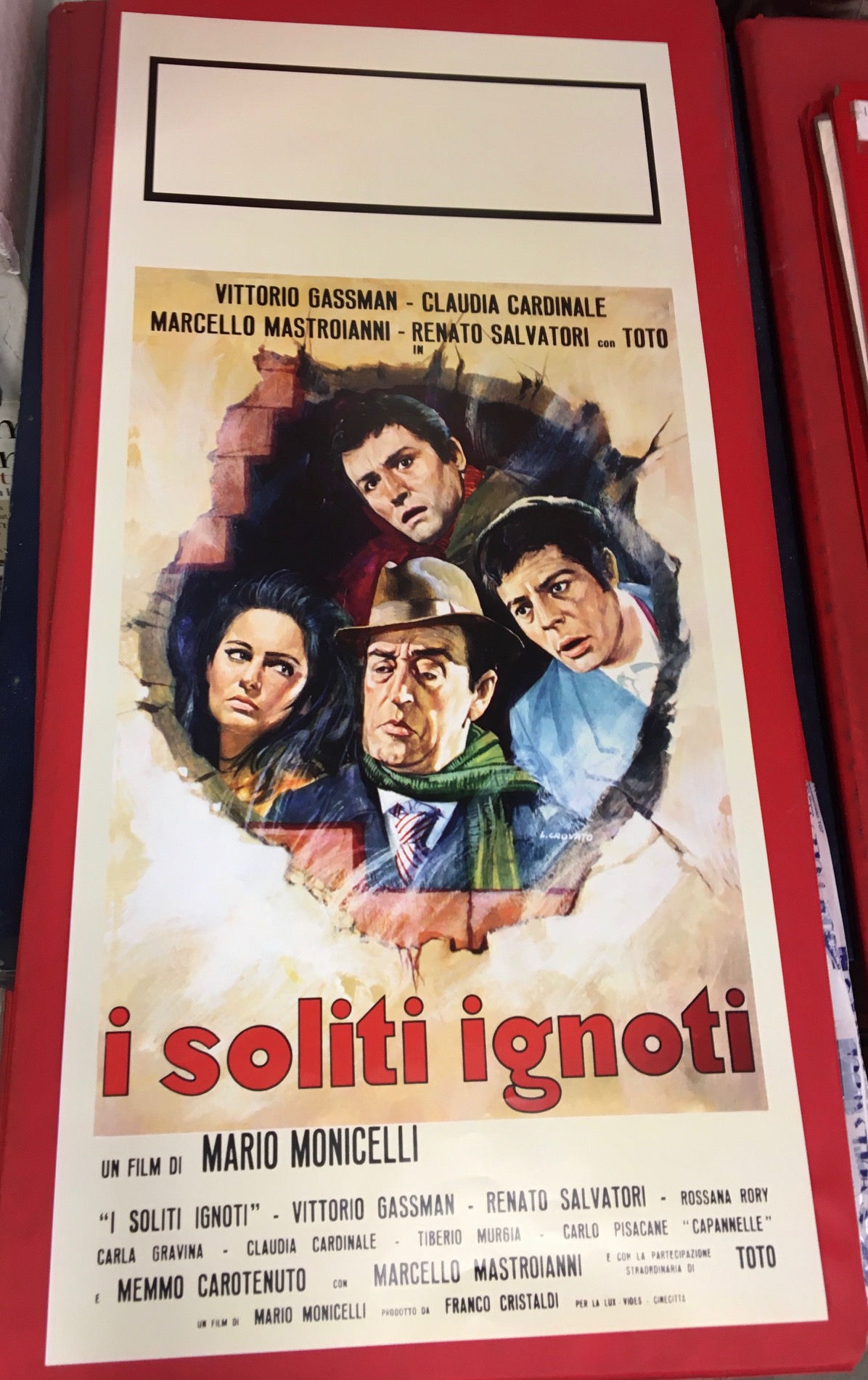 I Soliti Ignoti  loc.33×70 digitale tiratura limitata