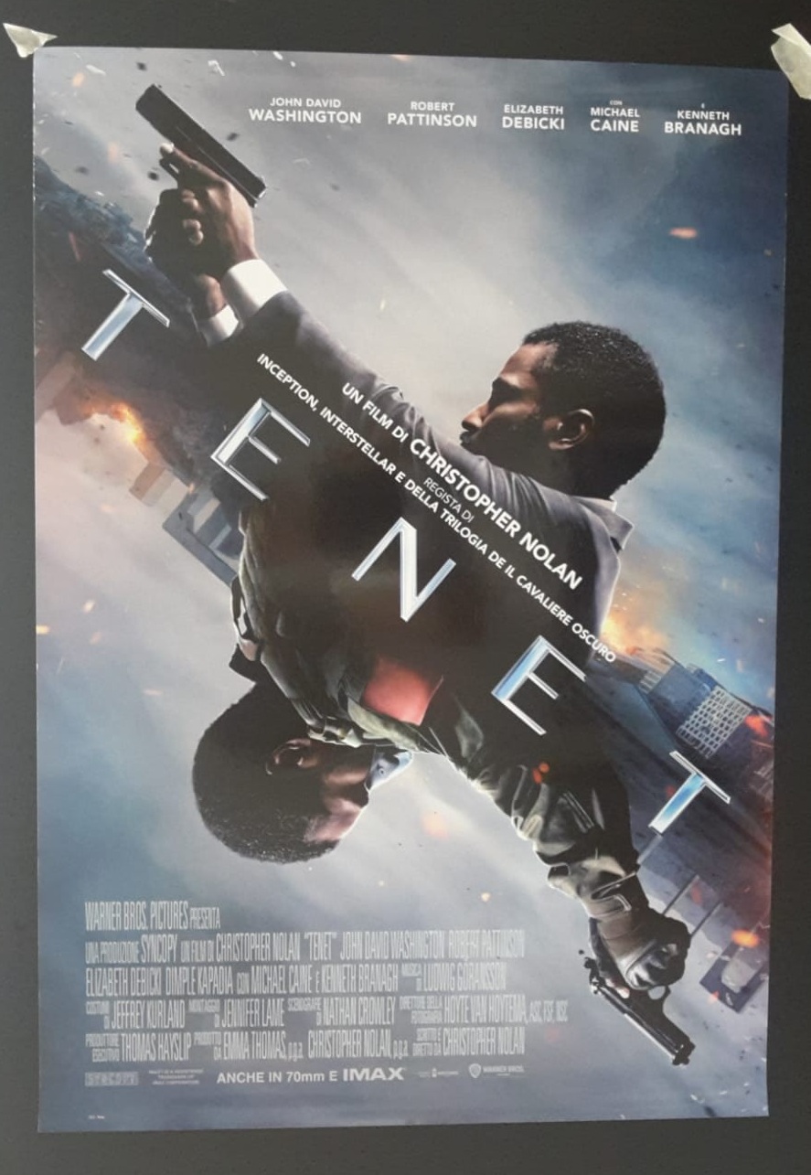 Tenet di C. Nolan Poster 70x100