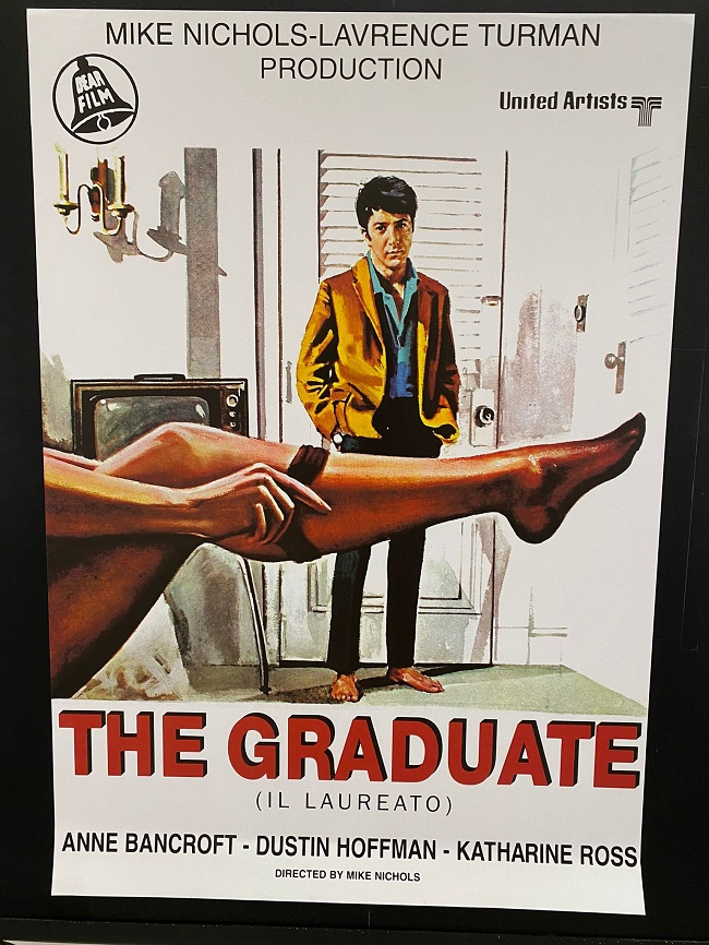 IL LAUREATO (1967) Dustin Hoffman – Poster cm. 70×100 Ristampa