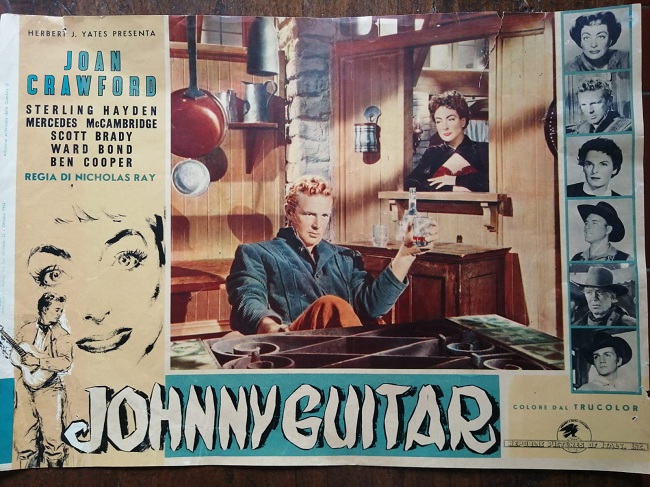 Johnny Guitar (1954) foto busta originale epoca