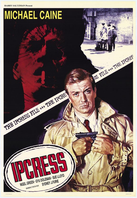 IPCRESS Michael Caine - Poster 70x100 NON PIEGATO