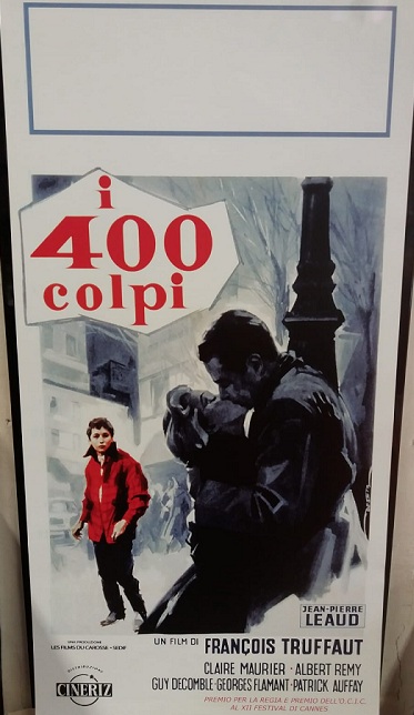 I 400 Colpi – Locandina 33×70 ristampa digitale