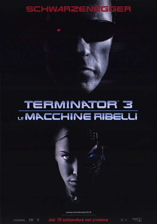 Terminator 3 - Le macchine ribelli (2003) poster 70x100 NON PIEG