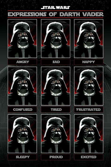 Poster Star Wars Darth Vader Umore