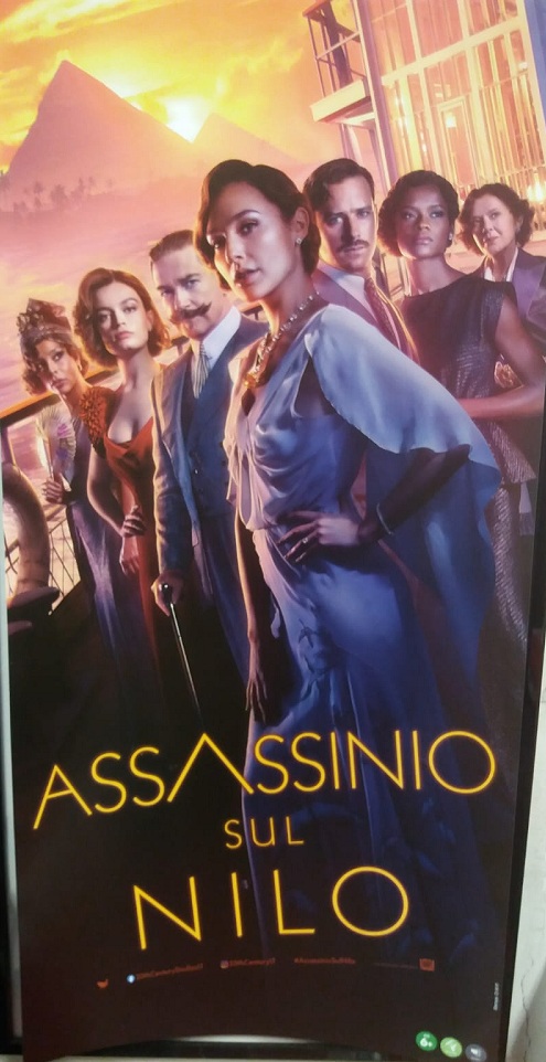 Assassinio sul Nilo (2022) locandina originale 33x70