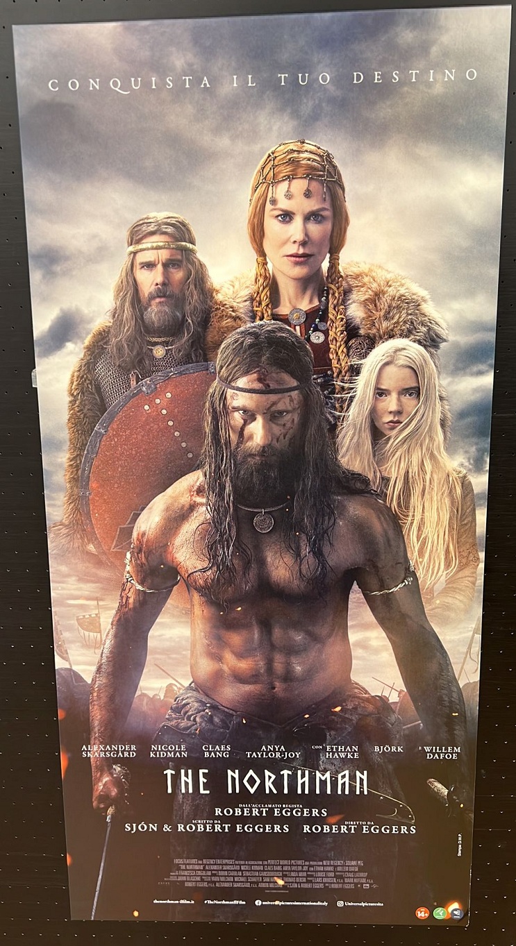 The Northman (2022) Locandina prima ed. 33x70