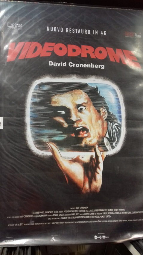 VIDEODROME di David Cronenberg (ediz. rest. 2022) Poster 70x100