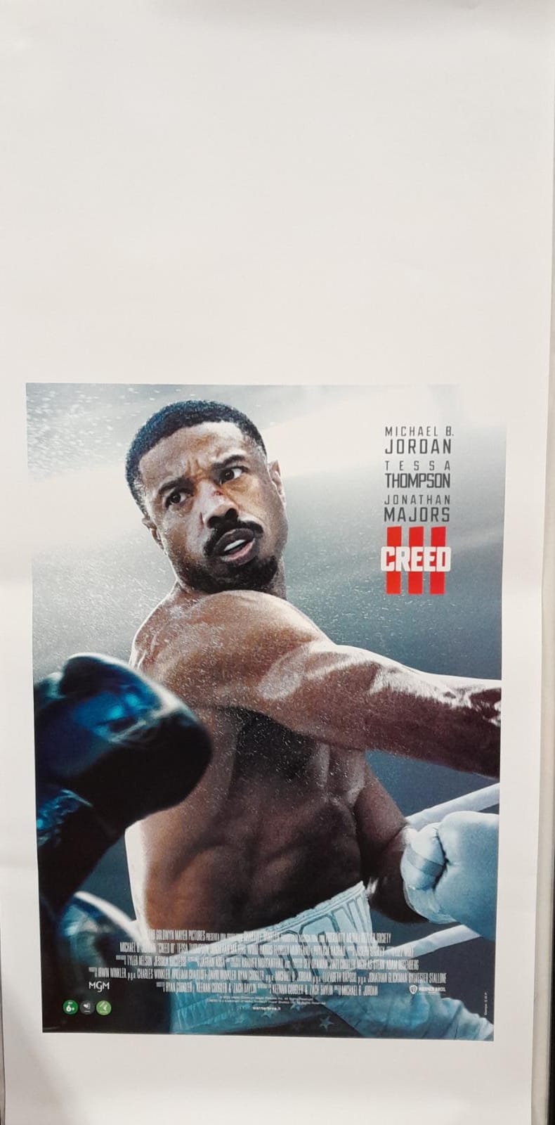 CREED III (2023) di Michael B. Jordan - Locandina 33x70
