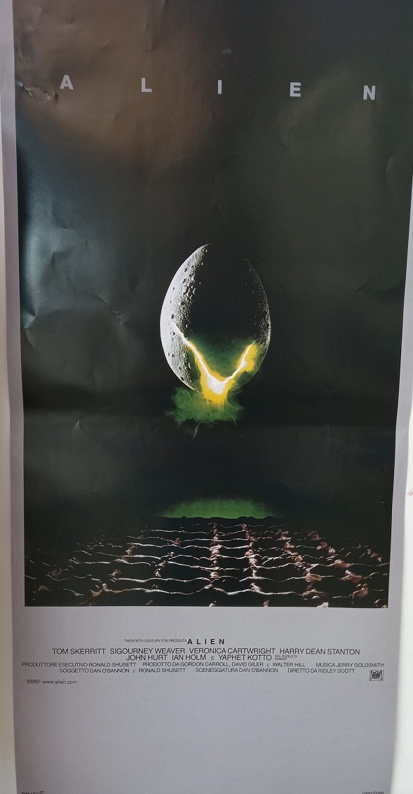 ALIEN (edizione restaurata 2023) Locandina 33x70