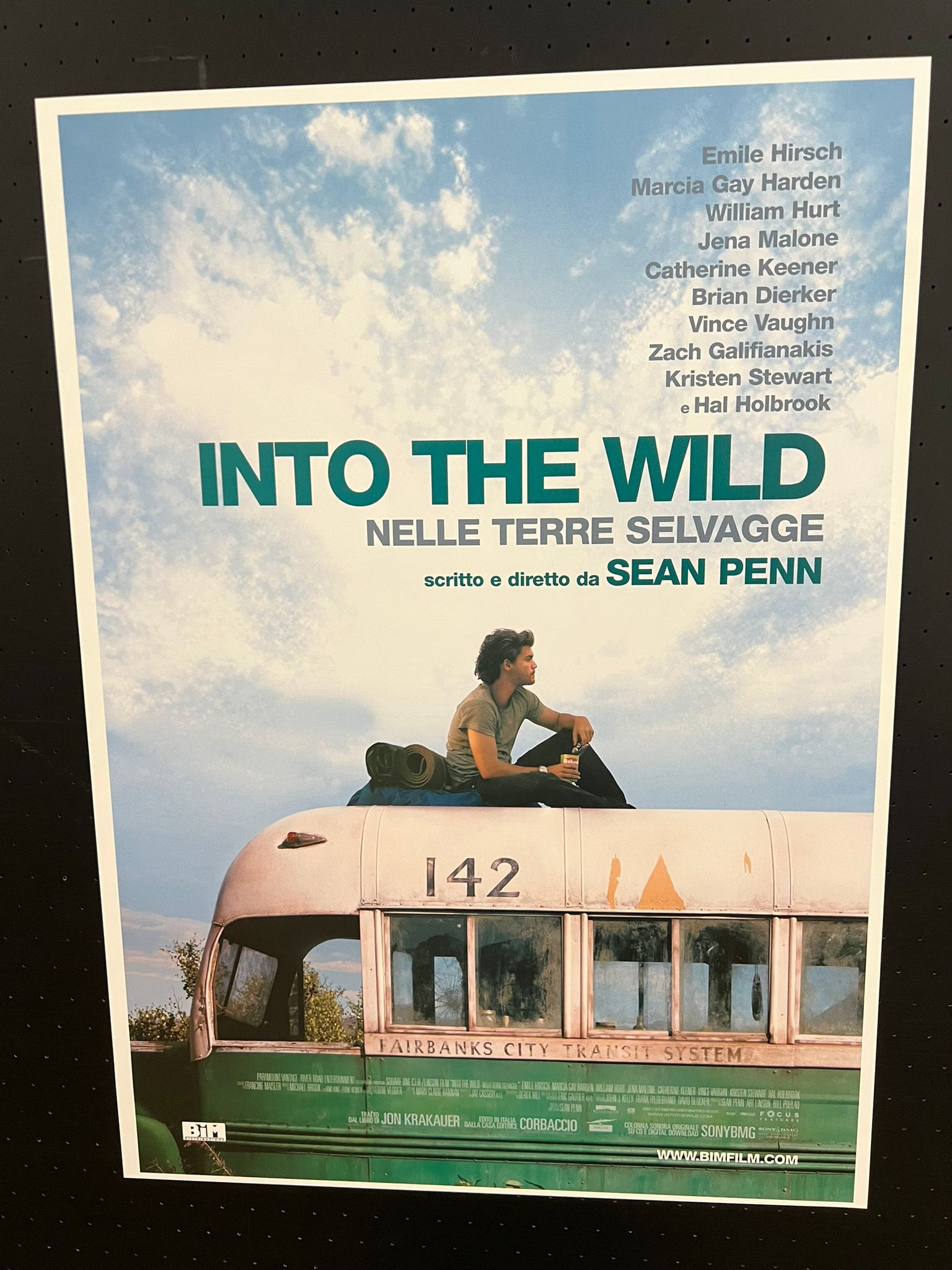 INTO THE WILD mini-poster cm. 35x50 ristampa