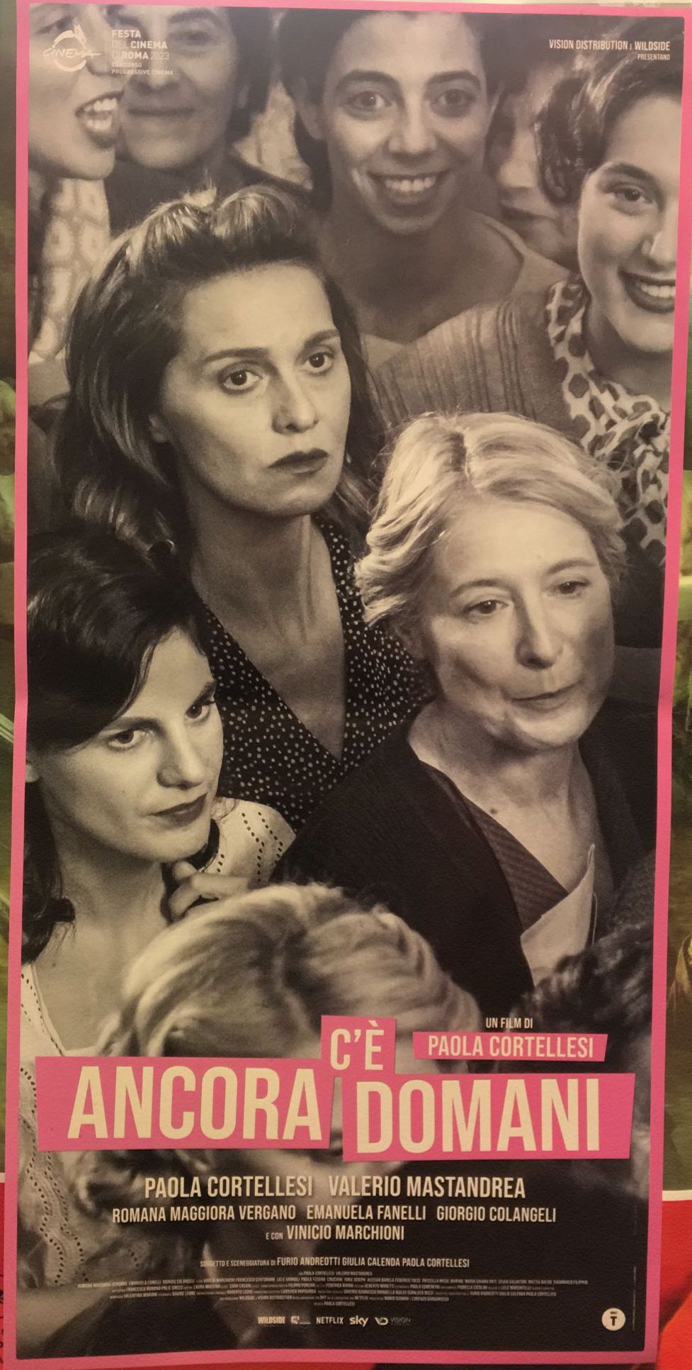 C'รจ ancora domani (2023) Locandina originale 33x70