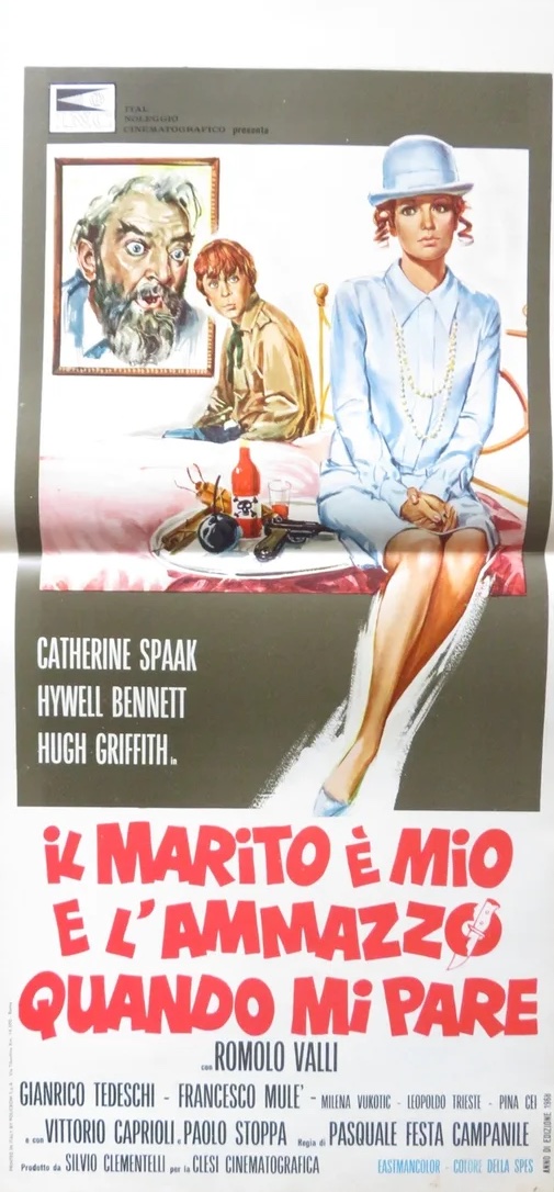 Il marito è mio e l'ammazzo quando mi pare (1968) loc. 33x70