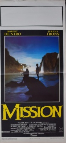 Mission di Roland Joffé Locandina 33×70 ristampa