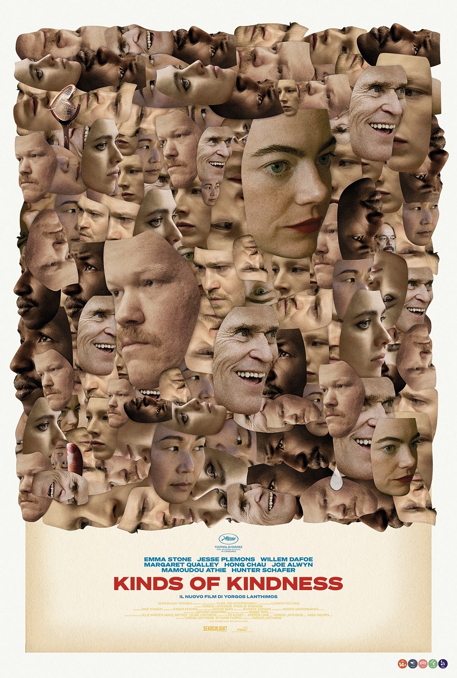 Kinds of Kindness (2024) Poster originale 70x100