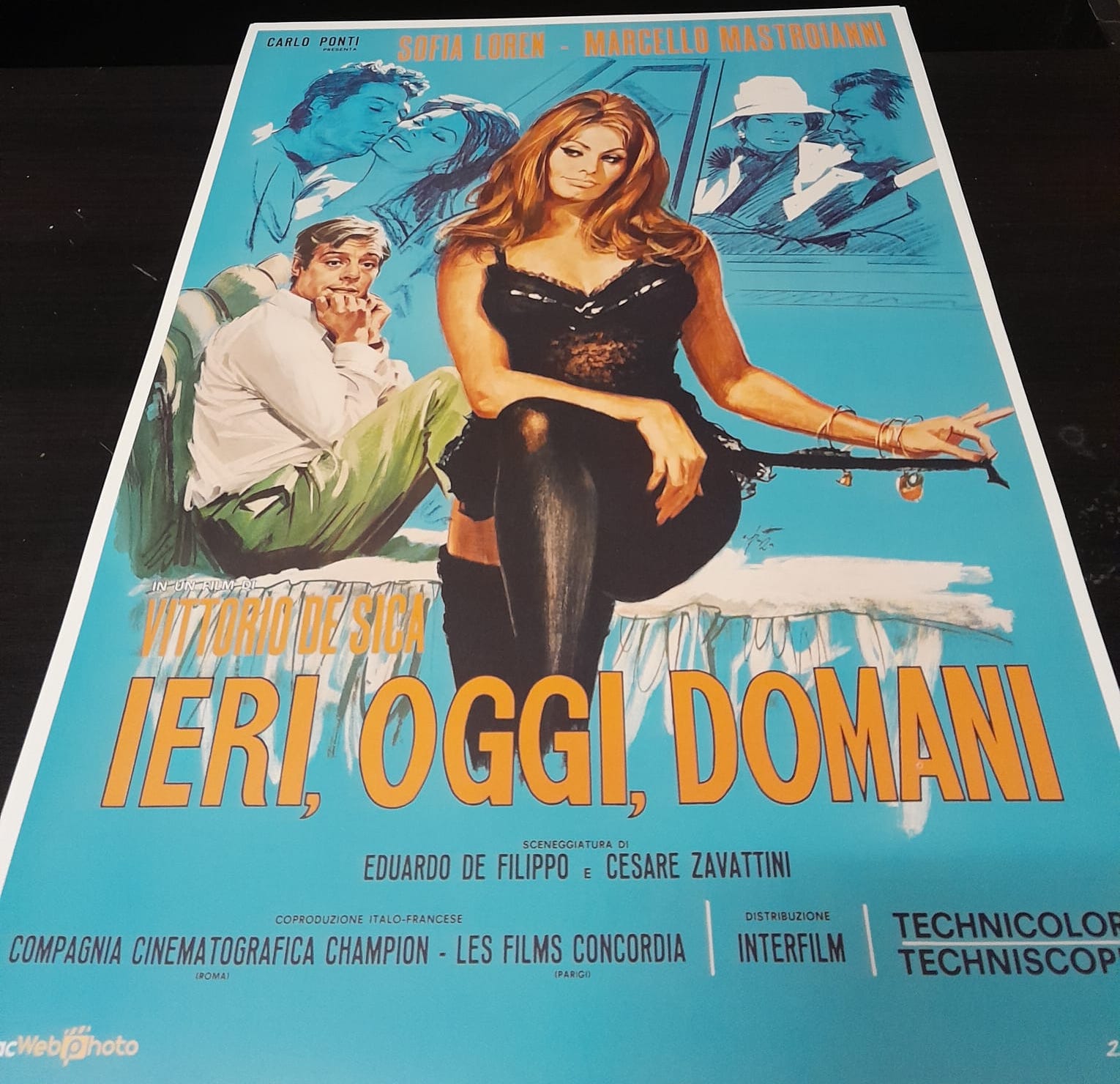 IERI, OGGI, DOMANI- MINIPOSTER 35x50