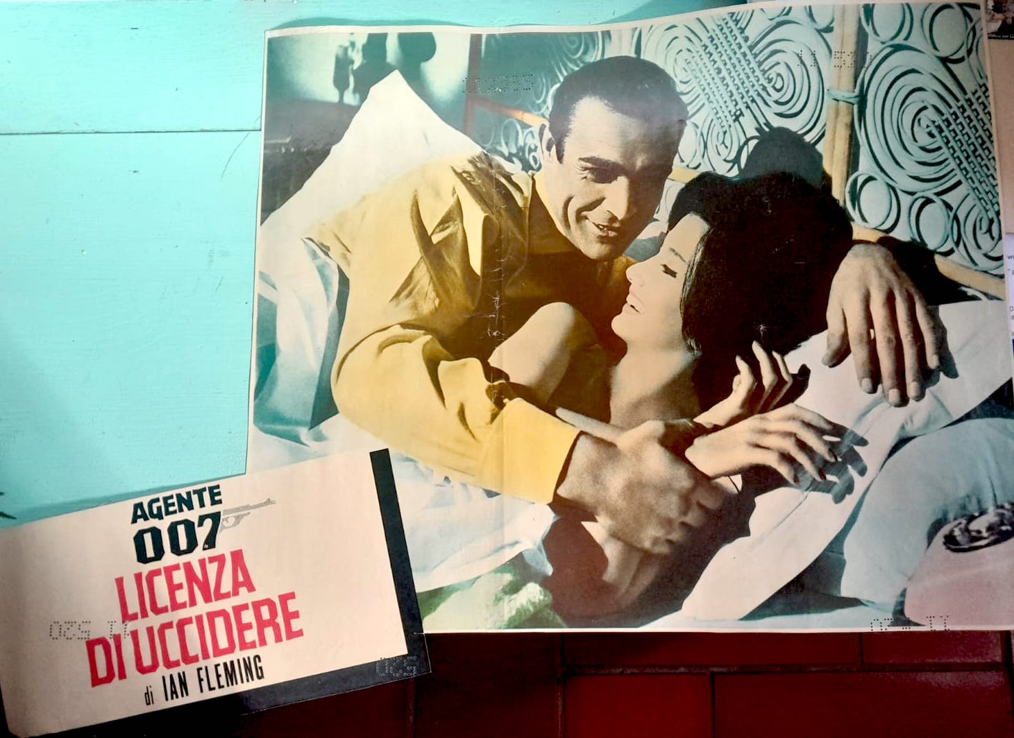 Agente 007 Licenza di uccidere (1962) locandina raritร 50x70
