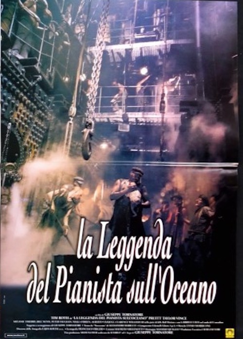 La leggenda del pianista sull'oceano locandina originale 50x70