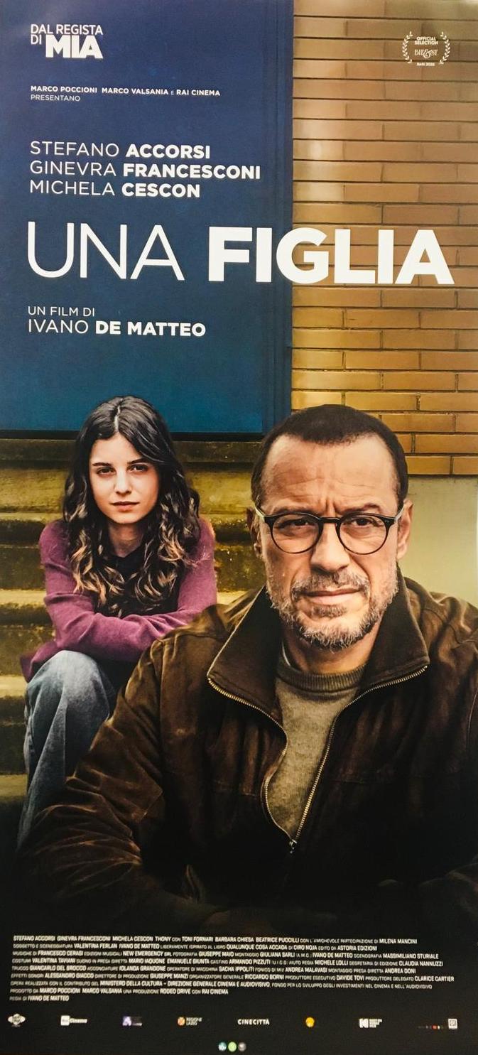 UNA FIGLIA (2025) di Ivano De Matteo Locandina originale 33x70