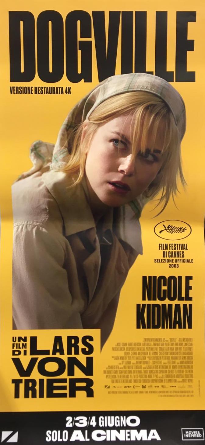 Dogville di Lars Von Trier Locandina 33x70 (ed. 2025)
