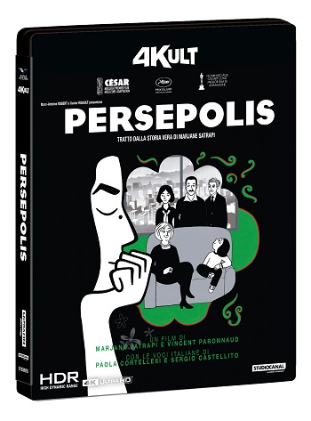 Persepolis (2007) di M. Satrapi & V. Paronnaud (4K Ultra HD + Blu-ray)
