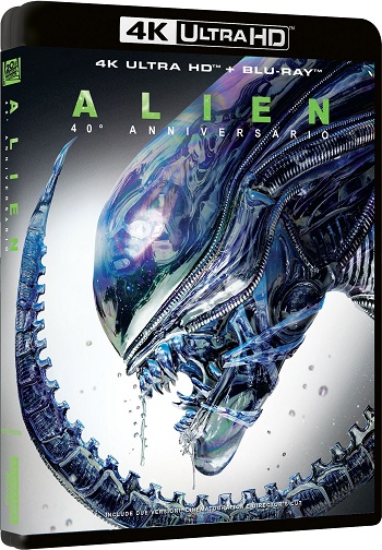 Alien (1979) di Ridley Scott (4K Ultra Hd + Blu-Ray Hd) (edizione speciale 40° anniversario)