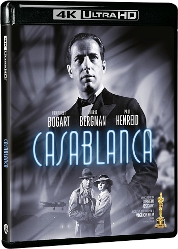 Casablanca (1942) di Michael Curtiz (4K Ultra Hd + Blu-Ray)