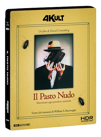 Il Pasto Nudo (1991) di David Cronenberg (4K Ultra HD+Blu-Ray HD)