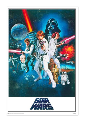 Star Wars 1977 - Tipo B (Poster Maxi cm. 61x91,5)