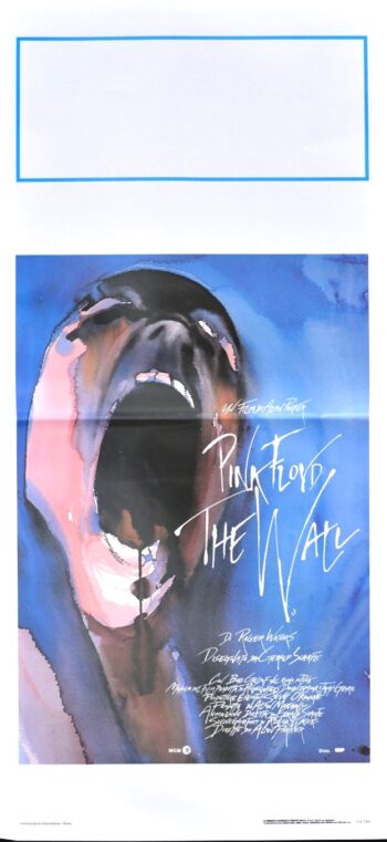 The Wall (1982) di Alan Parker - Locandina originale cm. 33x70